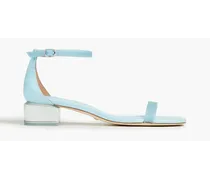 Leather sandals - Blue