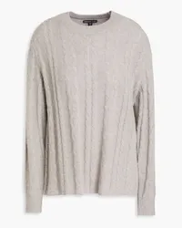 James Perse Cable-knit cashmere sweater - Neutral Neutral