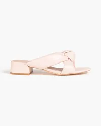 Stuart Weitzman Vacay 35 knotted leather sandals - Pink Pink