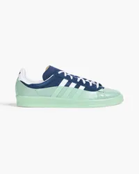 adidas Campus 80s leather andf suede sneakers - Blue Blue