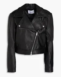 Frame Denim Leather biker jacket - Black Black