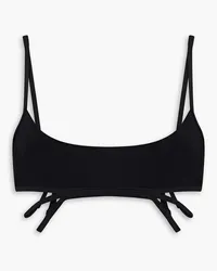 Christopher Esber Cutout bikini top - Black Black