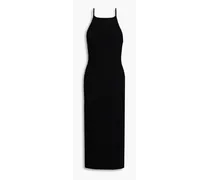 Rinna ribbed-knit midi dress - Black
