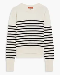 Altuzarra Camarina striped cashmere sweater - White White