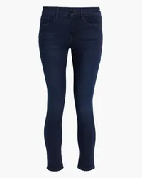 Frame Denim Le Skinny De Jeanne cropped mid-rise skinny jeans - Blue Blue