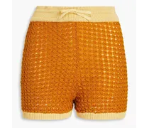 Dani knitted shorts - Brown