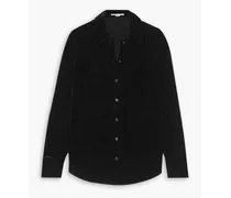 Velvet shirt - Black