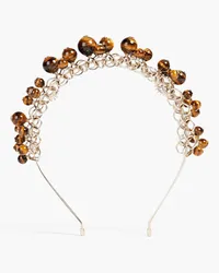 Zimmermann Gold-tone quartz headband - Metallic Metallic