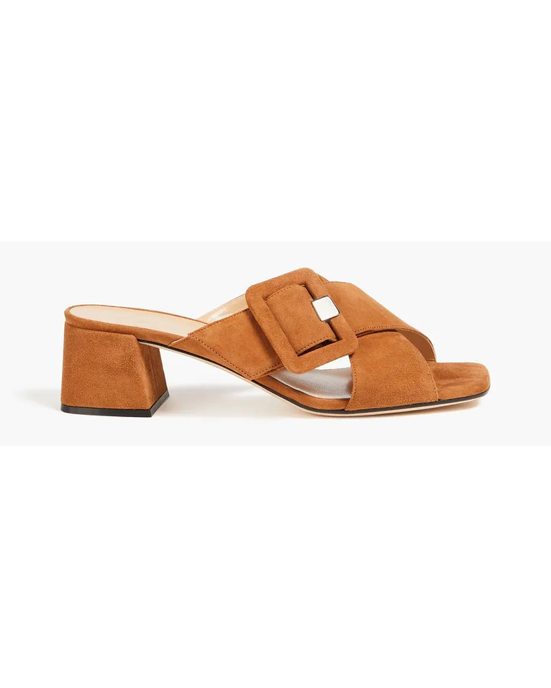 Sergio Rossi Suede sandals - Brown Brown