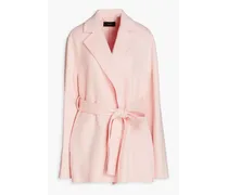 Cenda wool and cashmere-blend coat - Pink