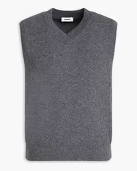 Sandro Wool and cashmere-blend vest - Gray Gray