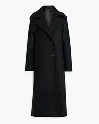 Totême Stand wool coat - Black Black