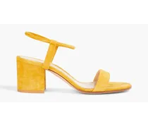 Nikki suede sandals - Yellow
