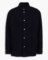 Jil Sander Wool-blend overshirt - Blue Blue