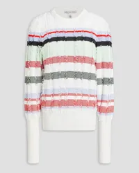 Autumn Cashmere Striped cotton sweater - Multicolor Multicolor