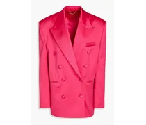 Satin-twill blazer - Pink