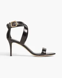 Giuseppe Zanotti Coline 80 leather sandals - Black Black