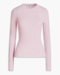 Autumn Cashmere Ribbed cashmere sweater - Pink Pink