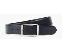 Leather belt - Blue