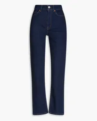 RE/DONE 70s high-rise straight-leg jeans - Blue Blue