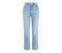 70s high-rise straight-leg jeans - Blue