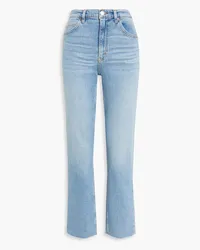 RE/DONE 70s high-rise straight-leg jeans - Blue Blue