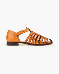 Tory Burch Fisherman leather sandals - Brown Brown