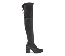 Tieland suede over-the-knee boots - Gray