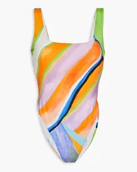 Mara Hoffman Idalia printed swimsuit - Orange Orange