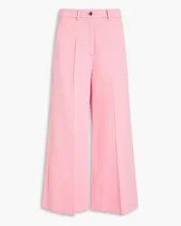 Valentino Garavani Wool-blend wide-leg pants - Pink Pink