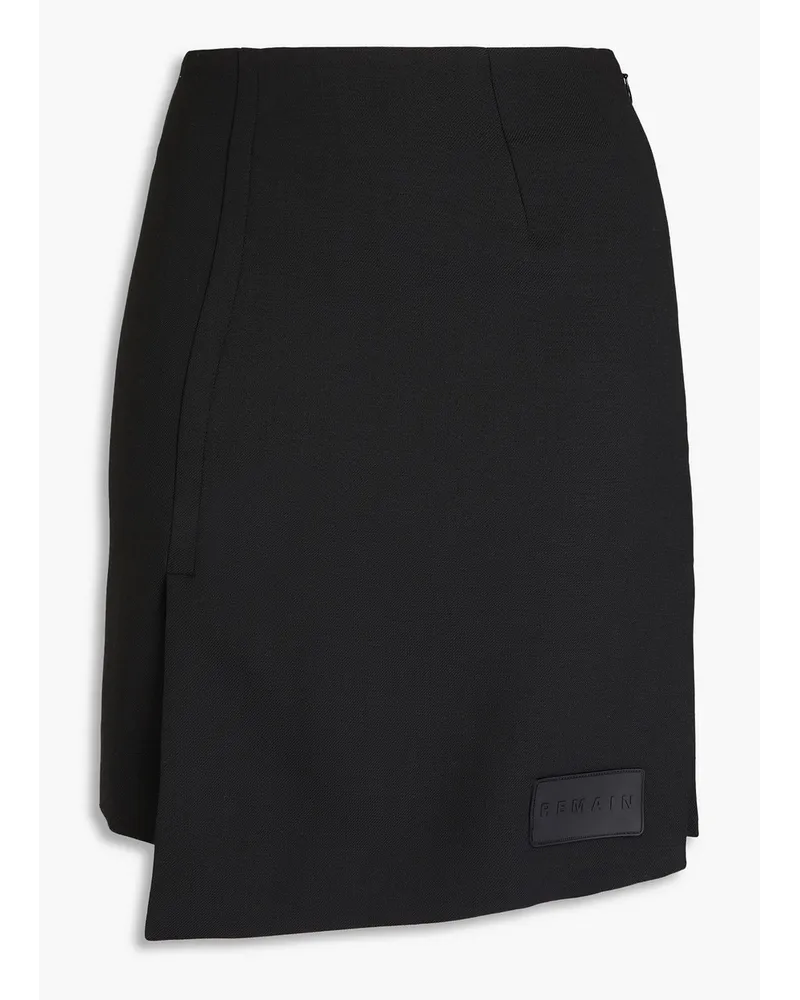 ROTATE Birger Christensen Twill mini skirt - Black Black