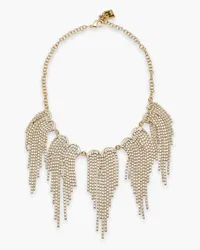 Rosantica Gold-tone crystal necklace - Metallic Metallic