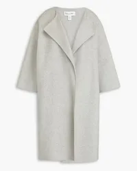 Oscar de la Renta Wool-blend felt coat - Gray Gray