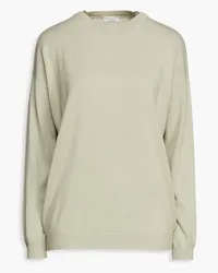 Brunello Cucinelli Bead-embellished cashmere sweater - Green Green