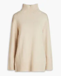 Vince Wool and cashmere-blend turtleneck sweater - Neutral Neutral