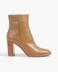 Gianvito Rossi Leather ankle boots - Brown Brown