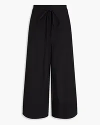 Acne Studios Hemp and cotton-blend canvas culottes - Black Black