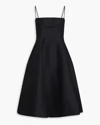 Marni Flared cotton midi dress - Black Black