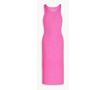 Ribbed cashmere dress - Pink