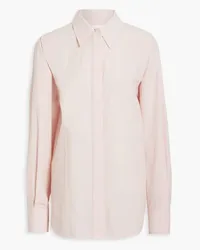 Helmut Lang Cotton-blend poplin shirt - Pink Pink