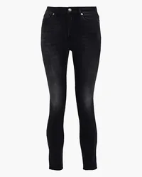 IRO Tracck high-rise slim-leg jeans - Black Black