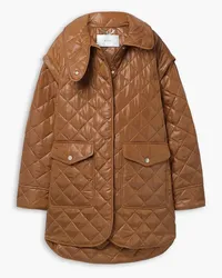 A.L.C. Convertible quilted shell jacket - Brown Brown