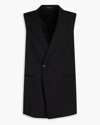 Emporio Armani Wool vest - Black Black