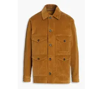 Cotton-corduroy jacket - Brown