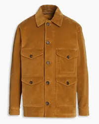 TOD'S Cotton-corduroy jacket - Brown Brown