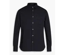 Eloi cotton-poplin shirt - Black