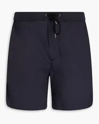 James Perse Cotton-blend drawstring shorts - Blue Blue