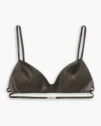 GAUGE81 Sligo stretch-satin bralette - Black Black