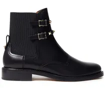 Rockstar leather ankle boots - Black
