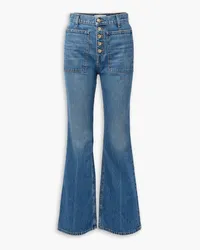 Ulla Johnson The Lou high-rise flared jeans - Blue Blue